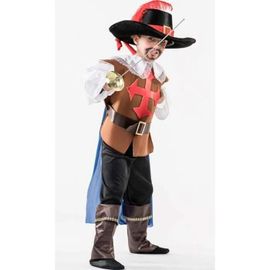 El Rey Del Carnaval, Sl. Déguisement Mousquetaire Marron Garçon. Garçon