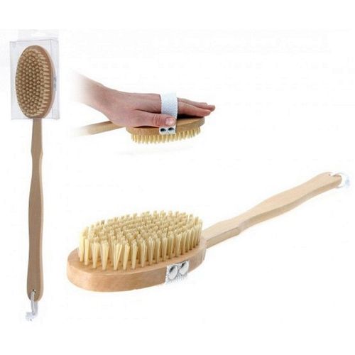 1 Brosse A Dos Bois 41 Cm Bain Beaute 