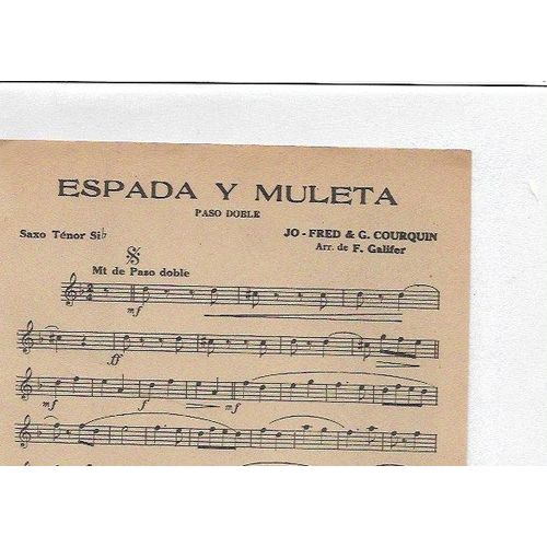 Espada Y Muleta