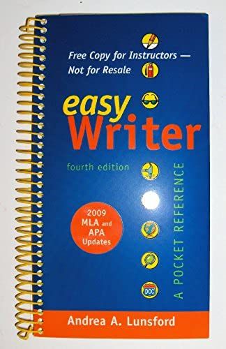 Easy Writer: A Pocket Reference