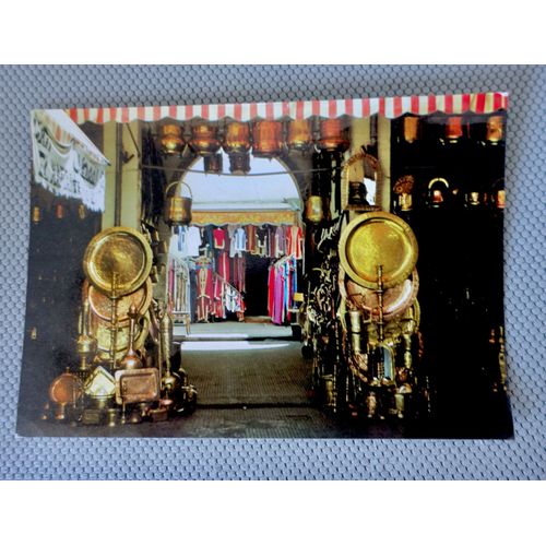 Carte Postale Ancienne Cpa Maroc. Les Charme Des Souks. Afrique.