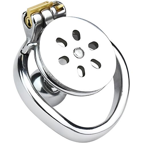 Kal-Cage De Chasteté Hommes Jouets Sexuels Pour Hommes Tuyau En Silicone Dark Lock Design Cage À Pénis Masculine Avec Boules De Massage Pour Hommes Couples Bondage Sm Sex Toys (194-Arc-50mm)