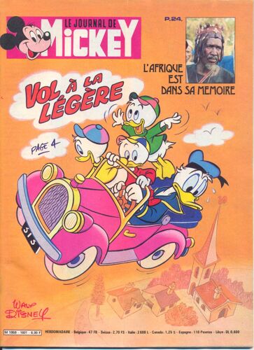 Le Journal De Mickey N°1601 De 03/1983