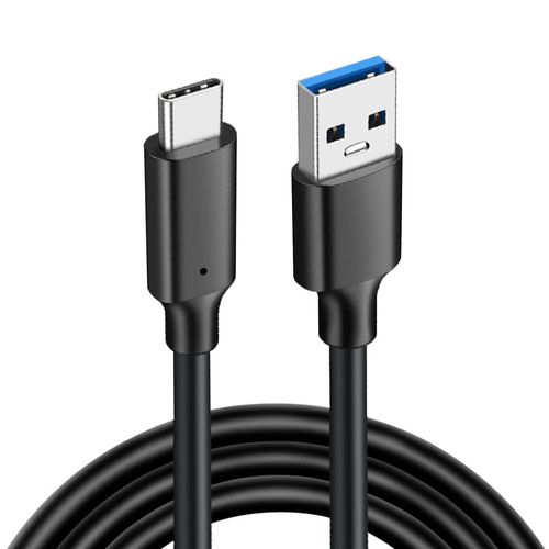 Câble Usb3.2 10Gbps Usb Type A Vers Usb C 3.2 Gen2 Câble De Transfert De Données Usb C Ssd Câble De Disque Dur 3A 60W Qc 3.0 Charge Rapide 2M 3M.Black.0.2M