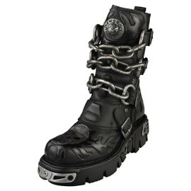 New Rock Ms727ss5 Mixte Adulte Bottes Platesforme Noir