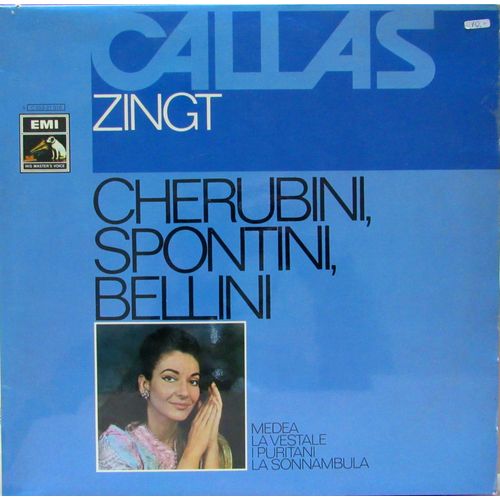 "Callas Zingt Cherubini, Spontini, Bellini."