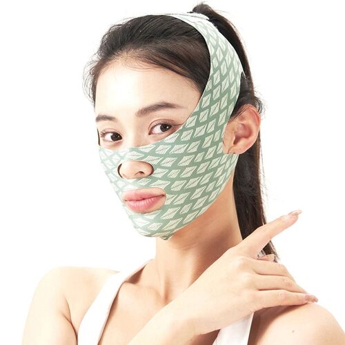 Bandage Amincissant Pour Le Visage En V, Ceinture De Relaxation, Amincissante, Pour Lifting, Double Ruisseau, Massage Amincissant 
