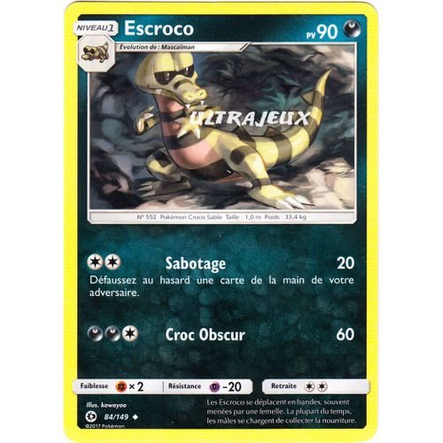Pokémon - 84-R/149 - Escroco - Reverse