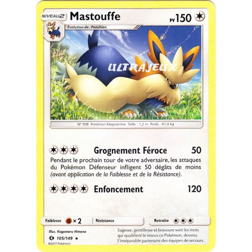 Pokémon - 105-R/149 - Mastouffe - Reverse