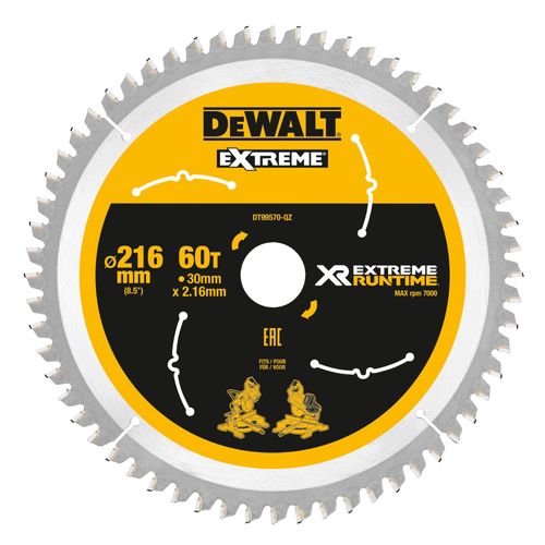 Lame de scie DeWalt DT99570