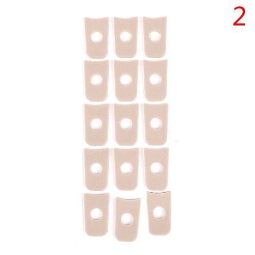 Coussins De Callosités Pour Chaussures, 15 Pièces/Feuille, Talon, En Mousse, Bout Rond, Pour Pied, Oignon De Maïs 