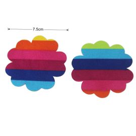 Cache-Tétons Invisibles Pour Femmes, 10 Paires, Arc-En-Ciel, Sexy, Autocollants Pour Seins Instantanés, Bande De Levage De Poitrine, Lgbt, C¿Ur, Fleur, Croix, Lèvres D'étoile