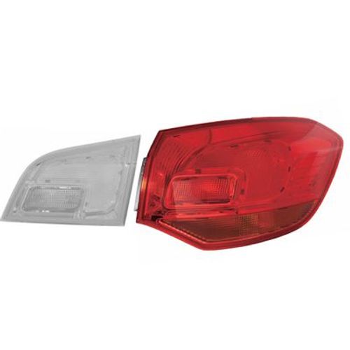 Verre Ext.Feu Arr.Droit. Pour: Opel Astra J  10>15  5p/D. Référence Constructeur: 13282243