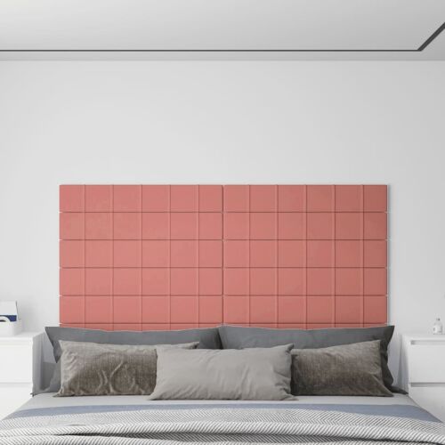 vidaXL Tête de lit Gris clair 90x5x78/88 cm Velours