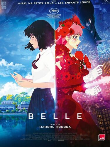 Belle (Ryu To Sobakasu No Hime) - Véritable Affiche De Cinéma Pliée - Format 40x60 Cm - De Mamoru Hosoda - Animation - 2021