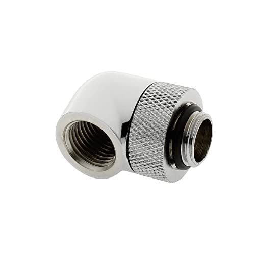 XSPC Adapter 90 Degres G1/4 Pouces AG sur G1/4 Pouces IG - drehbar
