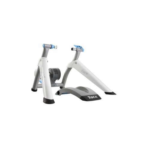 Home Trainer Interactif Tacx Flow Smart Avec Frein Électrique Blanc Et Gris