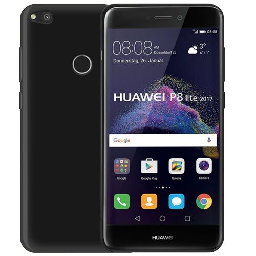 Huawei P8 Lite 2017 coque gel TPU noir