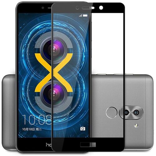 Huawei Honor 6X verre trempé FULL cover noir