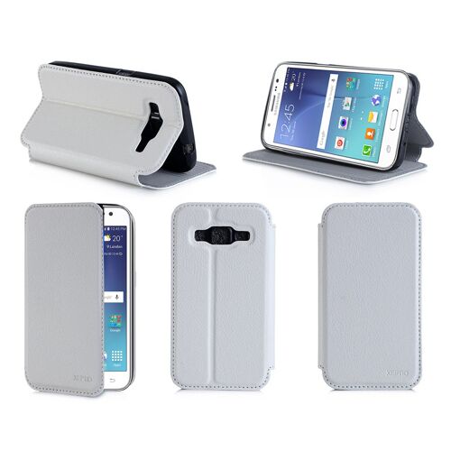 Samsung Galaxy J5 4G blanc avec stand