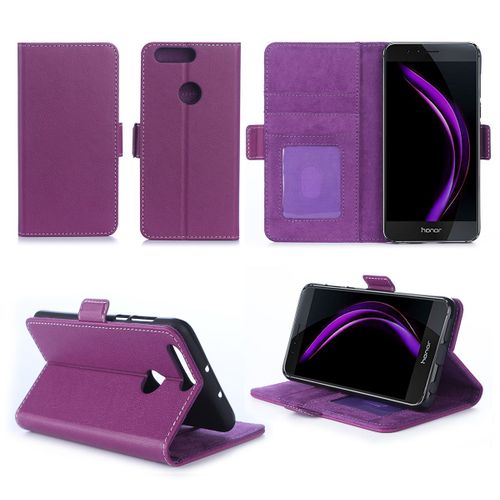 HUAWEI Honor 8 violet portefeuille