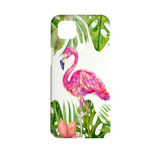 Coque Pour Oppo A15 4g Flamant Rose Flamingo Concept Art 08