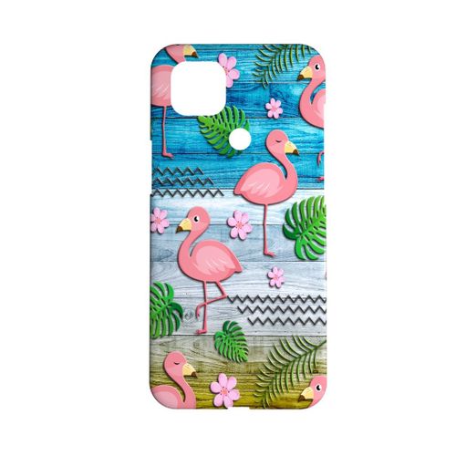 Coque Pour Oppo A15 4g Flamant Rose Flamingo Concept Art 15