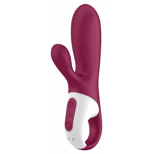 Rabbit Vibro Rabbit Connecté Hot Bunny Satisfyer 17 X 3.5cm Satisfyer