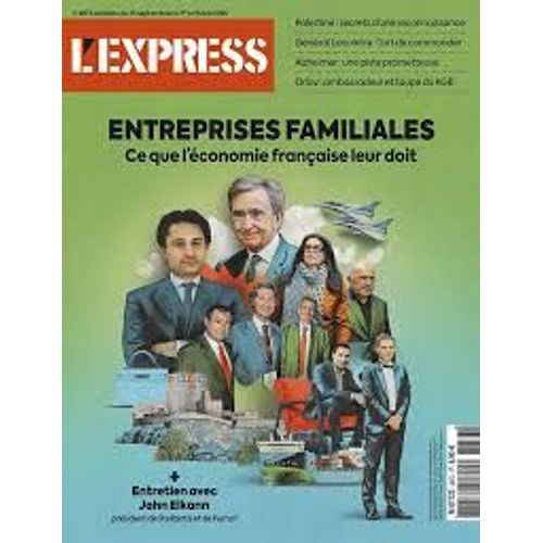 L'Express 3873 : Entreprises Familiales, Ce Que L'Économie Leur Doit
