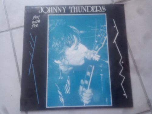 Johnny Thunders Play With Fire Lp Live Helsinki 84 Rare