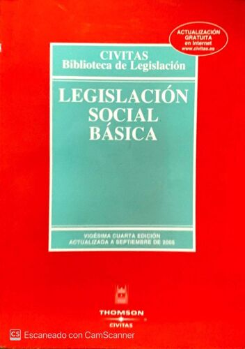 Legislación Social Básica