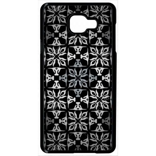 Coque Pour Smartphone - Mosaique Baroque - Compatible Avec Samsung Galaxy A7 (2016) - Plastique - Bord Noir