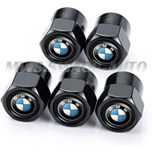 X4 Bouchons De Valve Pour Bmw Couleur (Noir) Hexagonal E36 E46 E39 E53 E90 E60 E61 E93 E87 X1 X3 X5 X6 F30 F20 ///M Performance