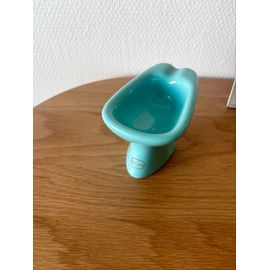 Vintage Cendrier Publicitaire Bidet Selles Bleu 