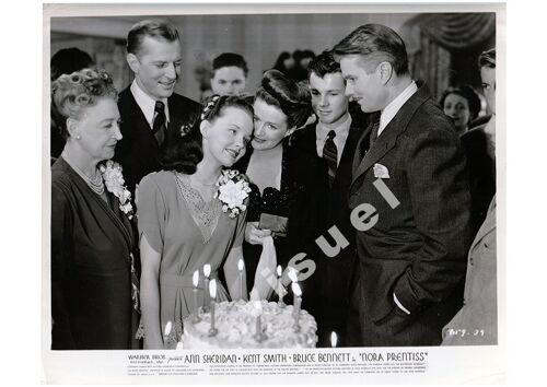 Nora Prentiss (L Amant Sans Visage) : Photo Argentique Américaine D'exploitation Cinématographique - Format 20,5x25,5 Cm - De Vincent Sherman And Ann Sheridan, Kent Smith, Bruce Bennett - 1947 #