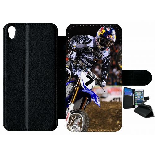 Etui À Rabat Sony Xperia Xa Motocross
