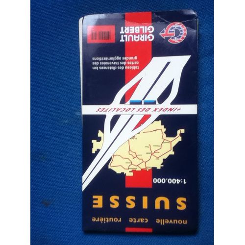 Carte Routière De La Suisse