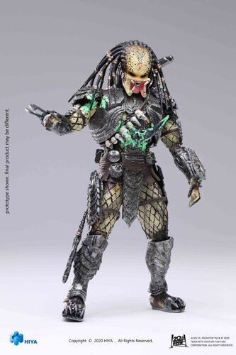 Avp 1/18 Action Figure Final Battle Scar Predator
