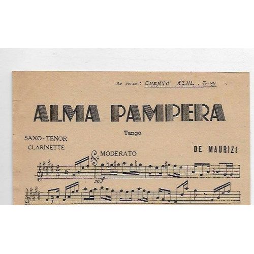 Alma Pampera - Cuento Azul