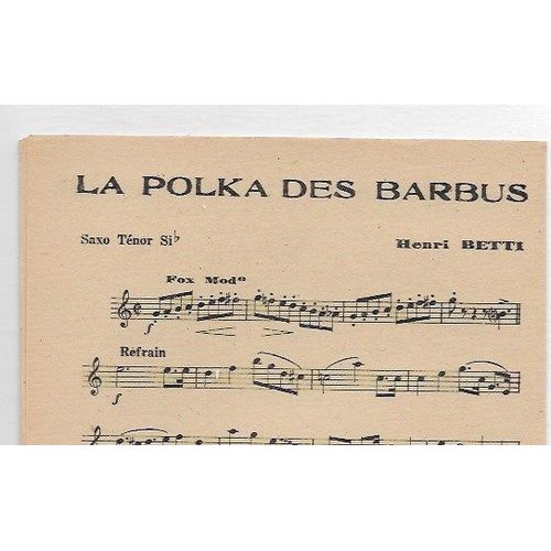 La Polka Des Barbus 