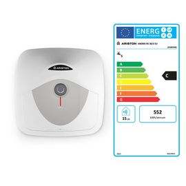 Ariston - Chauffe-Eau 30 Lt 3a Andris Au-Dessus De Lavabo 3100339