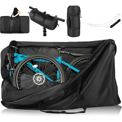 Subzonal-Sac De Voyage Pliable Pour Vélo, Robuste 840d, Sac De Transport Avec Sangle Solide Pour Vélo De Montagne De 66 À 73,7 Cm, Vtt 700 C, Sac De Cyclisme Pliable Portable Étanche Pour Expédition