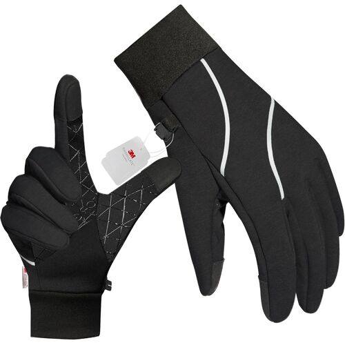 Kalanka-Gants Enfant Avec 3m Isolation, Gants Vélo Enfant Imperméables, Thermiques Et Coupe-Vent Pour Garçon Et Fille De 4 À 12 Ans, Idéal Pour Le Vélo, Le Ski Et La Neige