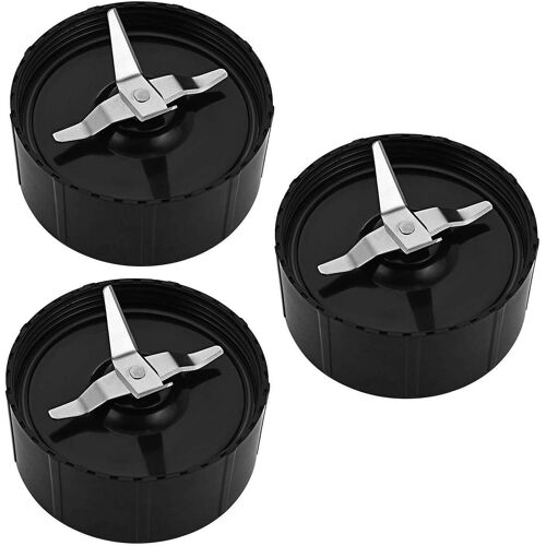 3 pcs Lame de pour 250 W Magic Bullet Blender Extracteur de jus, Magic Bullet Pièces de Rechange de Lame, Accessoires Magic Bullet Mixer Accessoires pour centrifugeuse MB 250W