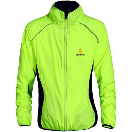Subzonal-Veste De Cyclisme Pour Hommes Femme Imperméable Et Légère Haute Visibilité Vtt Maillot Manches Longues Vêtement