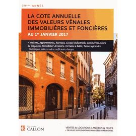 Valeurs Vénales Au 1er Janvier 2017