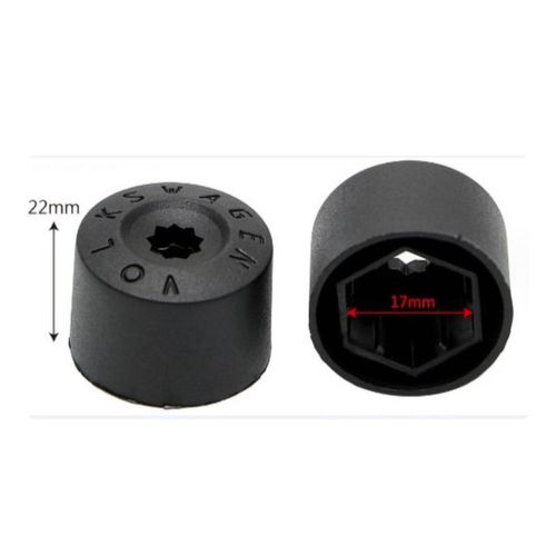 Ensemble De 20 Bouchons Pour Valves De Pneu Volkswagen 17 Mm X 22 Mm