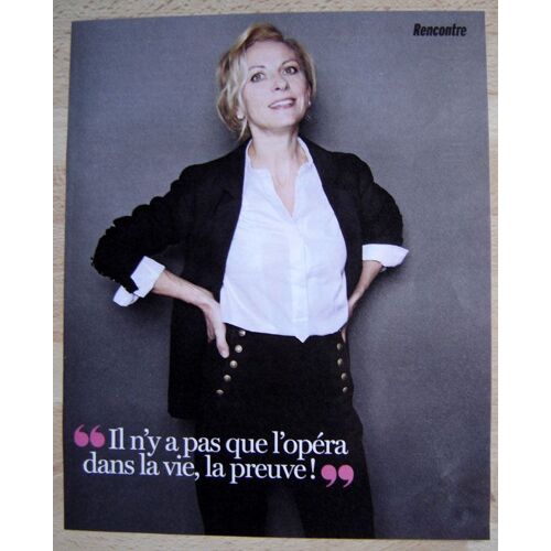 Femina N°767 - Coupure De Presse - Nathalie Dessay