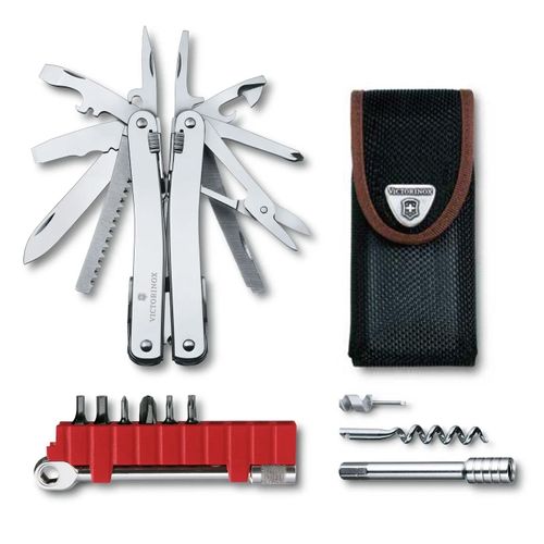 VICTORINOX SWISSTOOL SPIRIT X PLUS RATCHET+ ETUI NYLON - 36 FONCTIONS