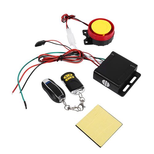 Système D'alarme De Sécurité Anti-Vol Pour Moto Et Scooter, Avec Télécommande 125db, Coque De Clé, Haut-Parleurs De Moto, Nouveau, 12v